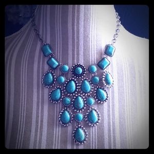 Turquoise Multi Stone Necklace